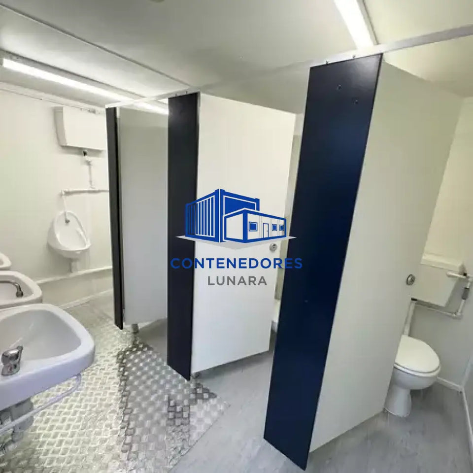 BLOQUE DE SANITARIOS 3 + 1 4,8 X 2,7 M