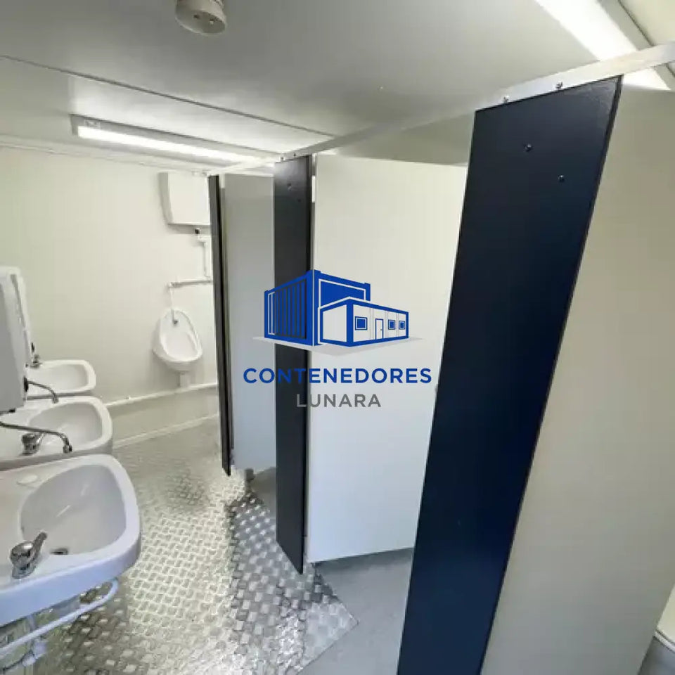 BLOQUE DE SANITARIOS 3 + 1 4,8 X 2,7 M