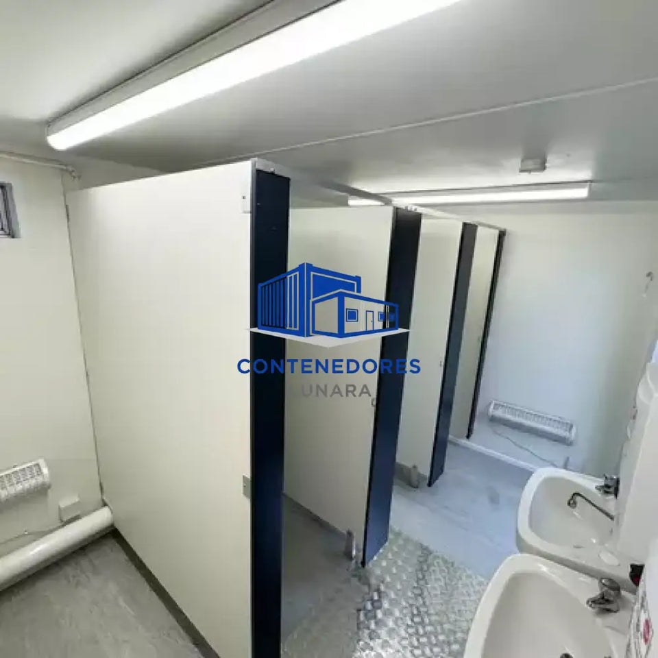 BLOQUE DE SANITARIOS 3 + 1 4,8 X 2,7 M