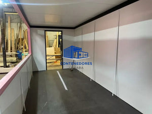 CONTENEDOR DE 20 PIES CONVERTIDO EN BAR