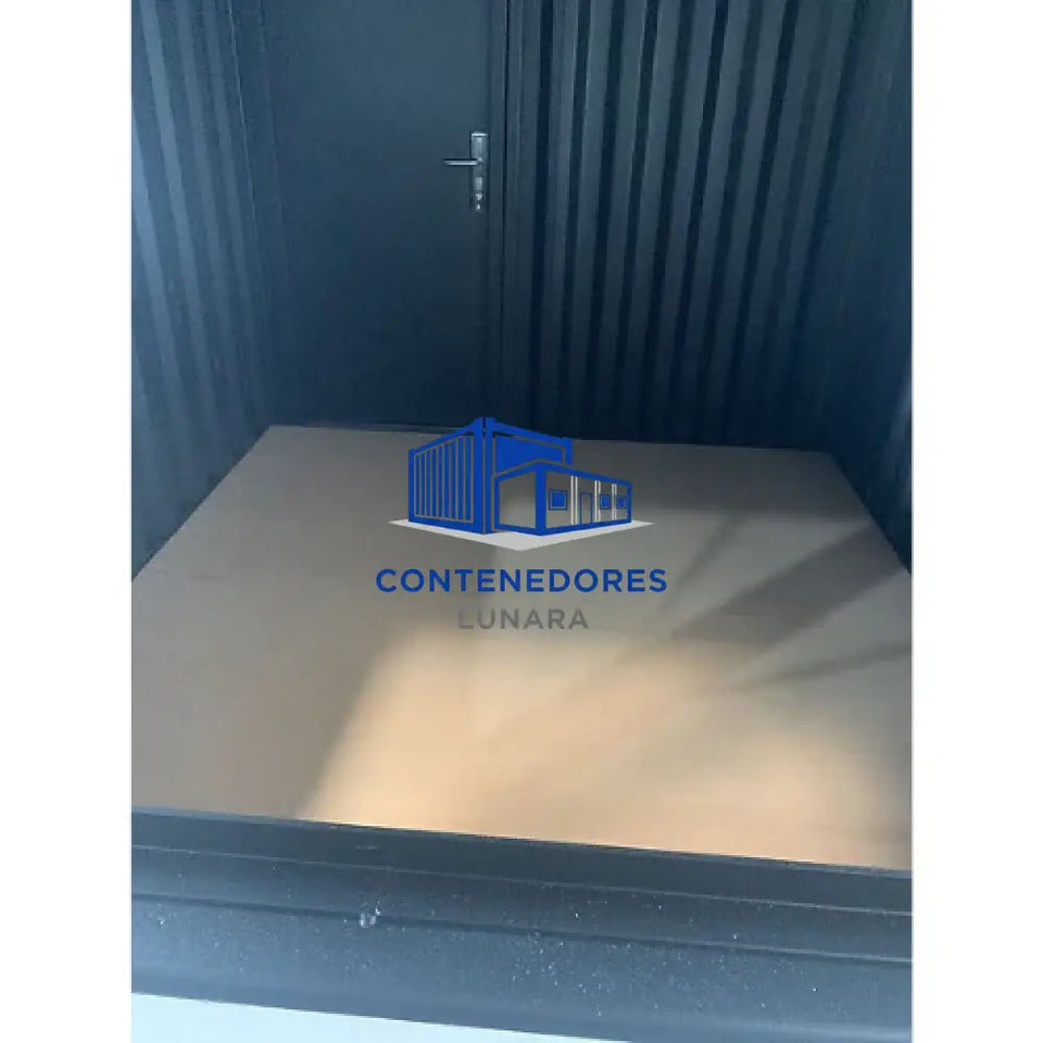 CONTENEDOR DE ENVIO DE 10 PIES CAFETERIA DE 3 PUERTAS