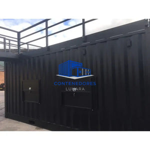 CONTENEDOR DE ENVIO DE 20 PIES CONVERTIDO EN BARRA