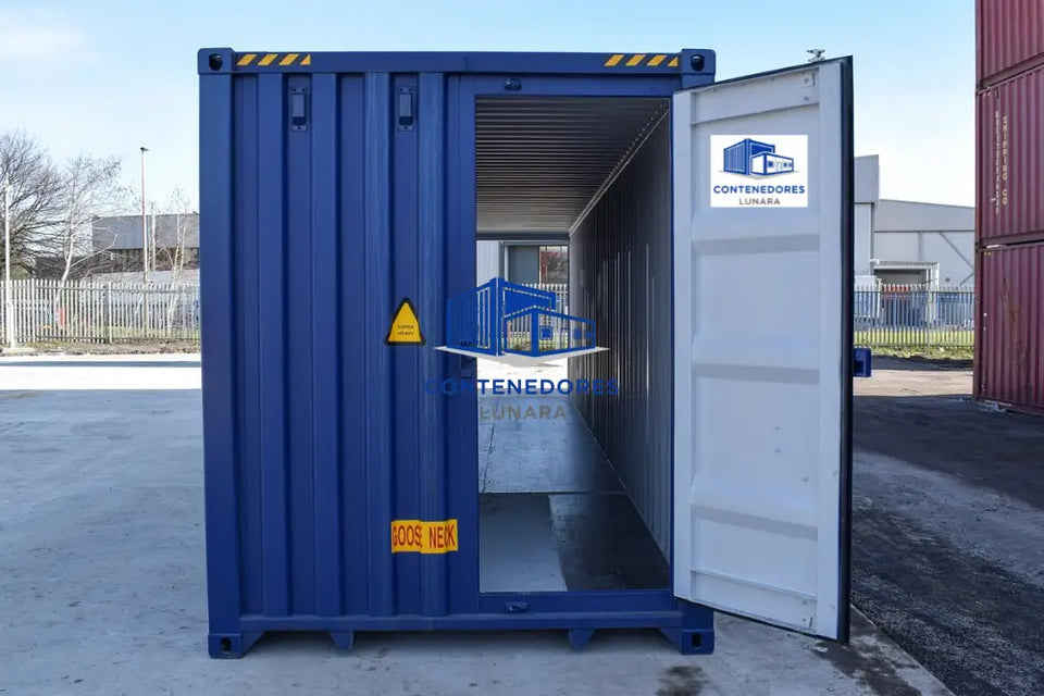 CONTENEDOR DE OFICINA DE 40 PIES CON PUERTA TRIPLE - NUEVO