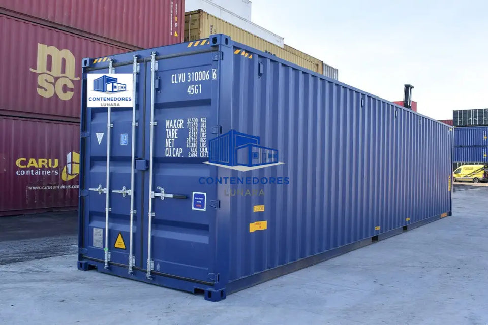CONTENEDOR DE OFICINA DE 40 PIES CON PUERTA TRIPLE - NUEVO