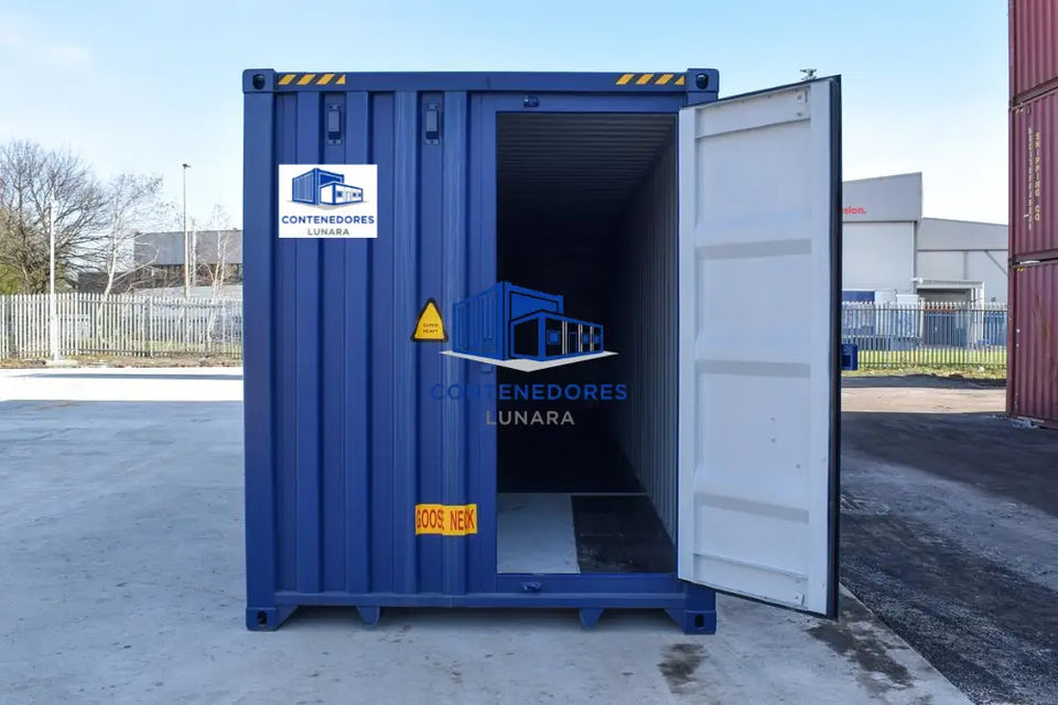 CONTENEDOR DE OFICINA DE 40 PIES CON PUERTA TRIPLE - NUEVO