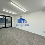 CONTENEDOR DE OFICINA 9,7 X 3 M CON PUERTA CORREDIZA