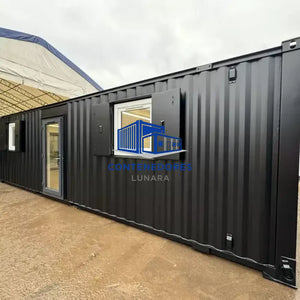 CONTENEDOR DE OFICINA 9,7 X 3 M CON PUERTA CORREDIZA
