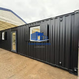 CONTENEDOR DE OFICINA 9,7 X 3 M CON PUERTA CORREDIZA