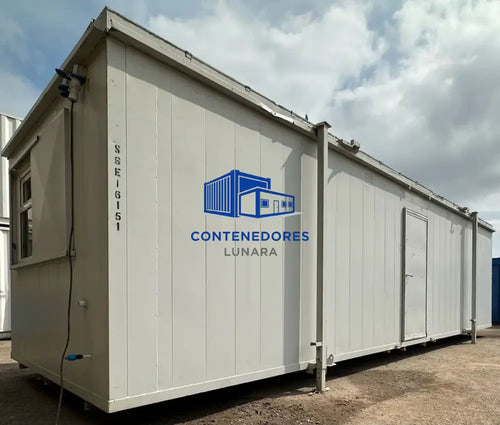 CONTENEDOR DE OFICINA 9,7 x 3 M CON SANITARIOS