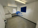 CONTENEDOR DE OFICINA 9,7 x 3 M CON SANITARIOS