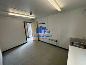 CONTENEDOR DE OFICINA 9,7 x 3 M CON SANITARIOS