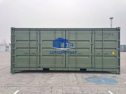 CONTENEDOR MARITIMO DE 20 PIES CON ACCESO LATERAL COMPLETO STANAG - NUEVO