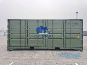 CONTENEDOR MARITIMO DE 20 PIES CON ACCESO LATERAL COMPLETO STANAG - NUEVO