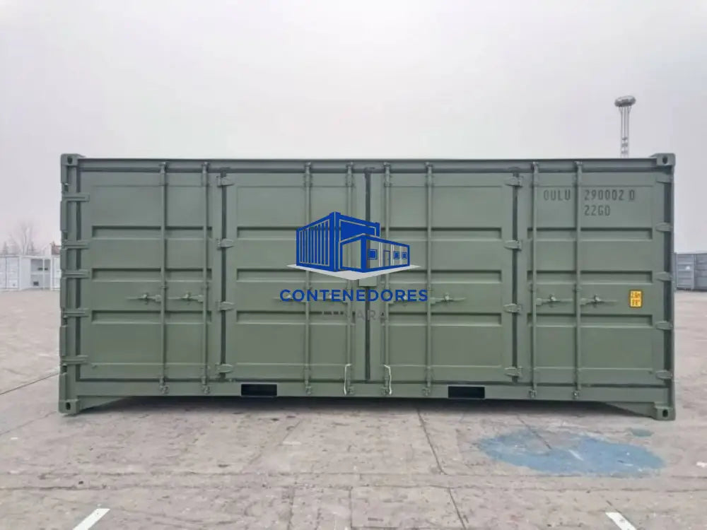 CONTENEDOR MARITIMO DE 20 PIES CON ACCESO LATERAL COMPLETO STANAG - NUEVO