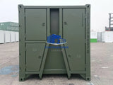 CONTENEDOR MARITIMO DE 20 PIES CON ACCESO LATERAL COMPLETO STANAG - NUEVO