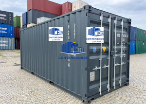 CONTENEDOR MARITIMO DE 20 PIES GRIS - NUEVO