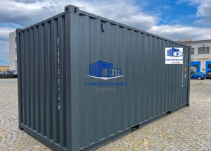CONTENEDOR MARITIMO DE 20 PIES GRIS - NUEVO