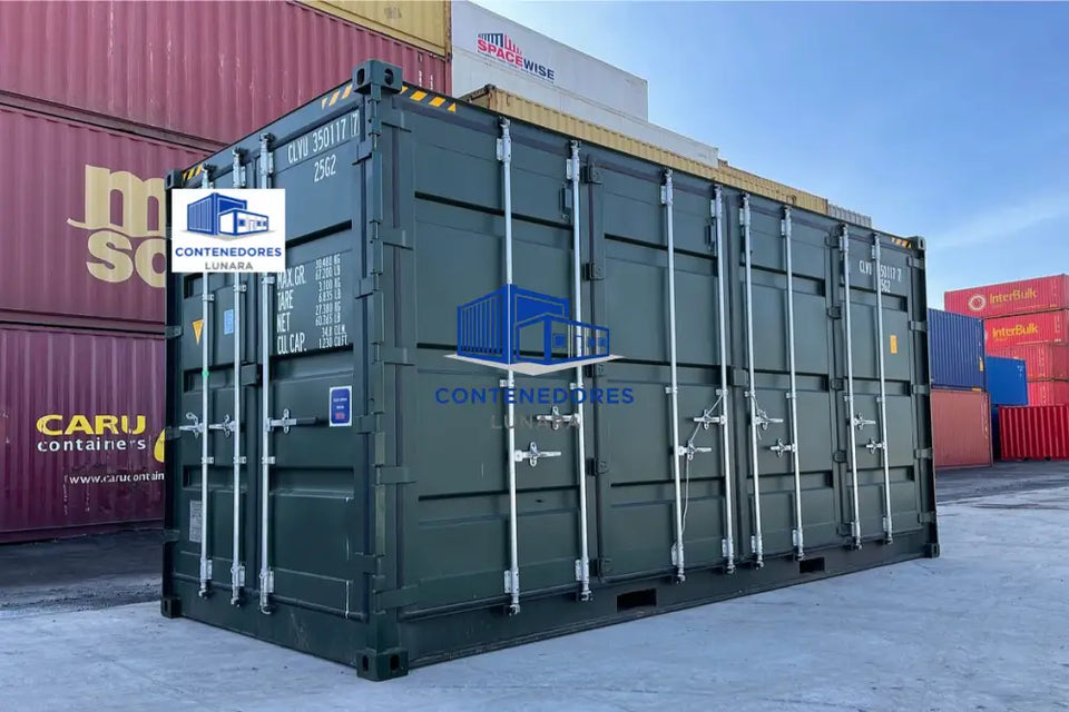 CONTENEDOR MARITIMO DE 20 PIES HC CON APERTURA LATERAL - NUEVO