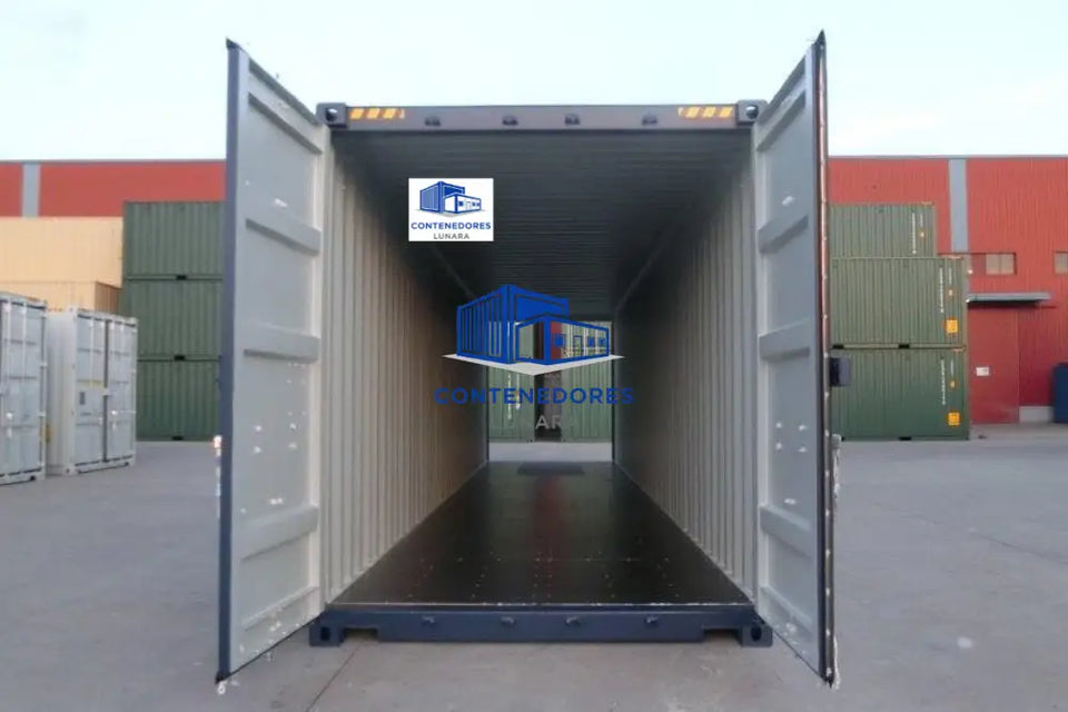 CONTENEDOR MARÍTIMO DE 40 PIES HIGH CUBE TIPO TÚNEL - NUEVO