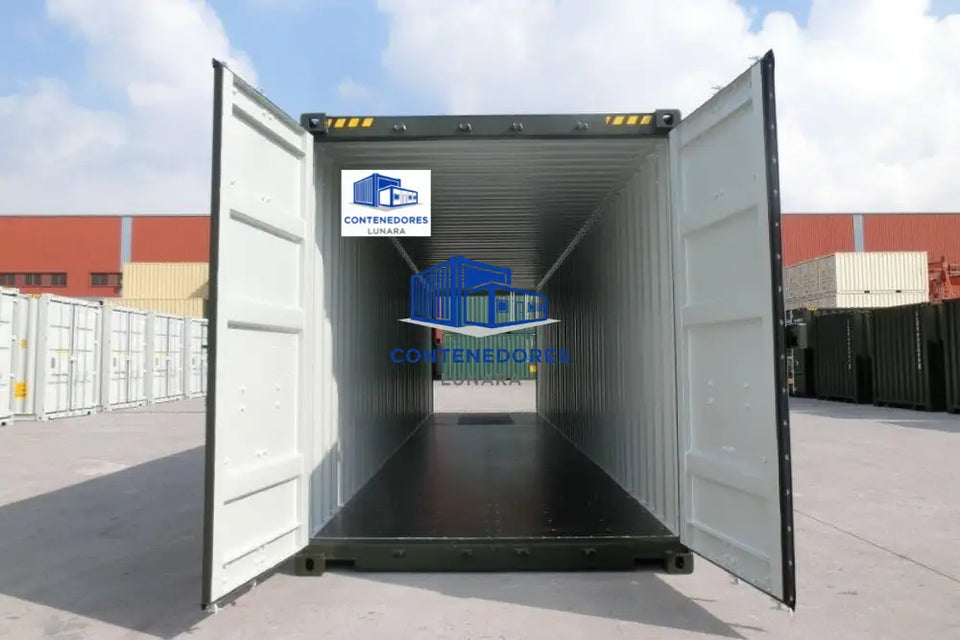 CONTENEDOR MARÍTIMO DE 40 PIES HIGH CUBE TIPO TÚNEL - NUEVO