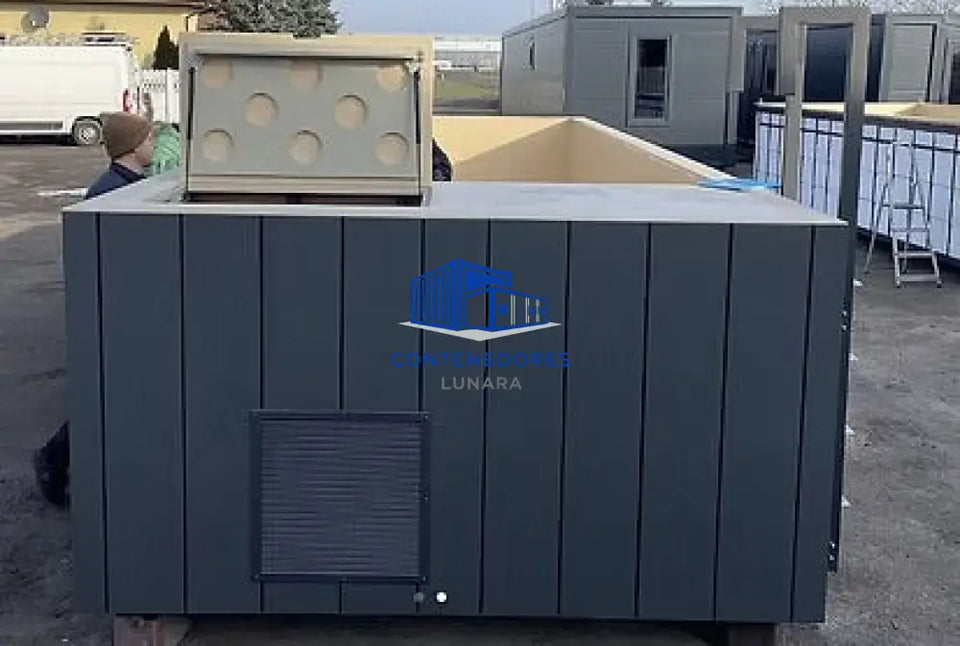 CONTENEDOR PISCINA DE POLIPROPILENO 6,5 x 2,6 M