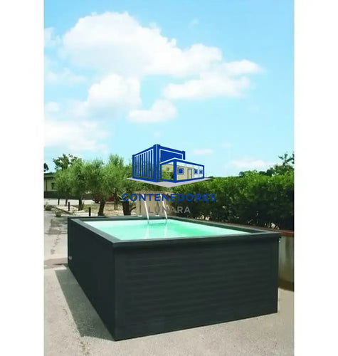 MINI CONTENEDOR DE PISCINA MÓVIL 5M25x2M55x1M26
