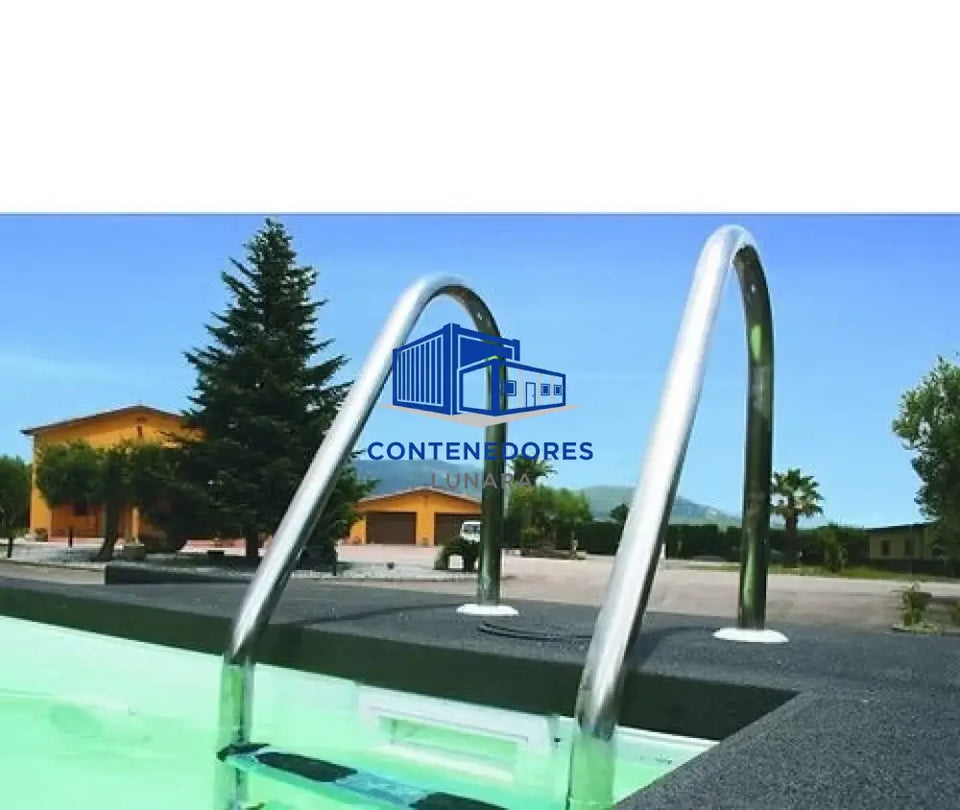 MINI CONTENEDOR DE PISCINA MÓVIL 5M25x2M55x1M26