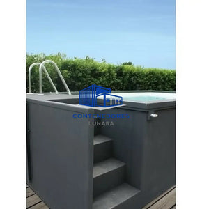 MINI CONTENEDOR DE PISCINA MÓVIL 5M25x2M55x1M26