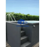 MINI CONTENEDOR DE PISCINA MÓVIL 5M25x2M55x1M26