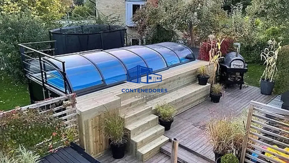 PISCINA CONTENEDOR 6,11 X 2,5 M