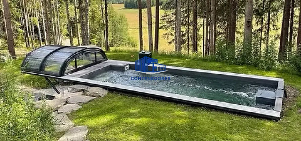 PISCINA CONTENEDOR 6,11 X 2,5 M