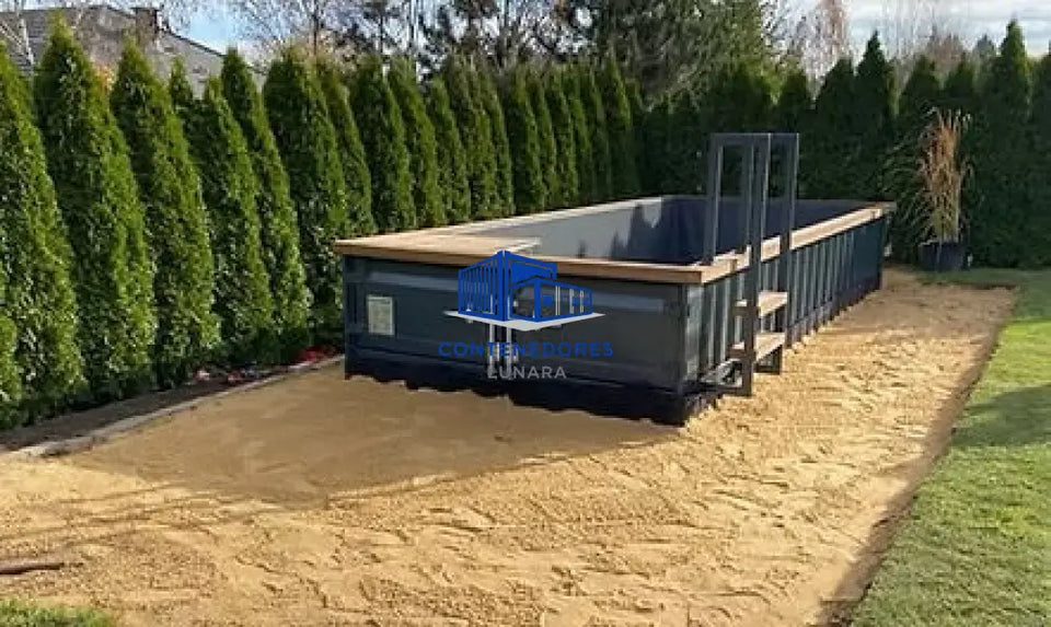 PISCINA CONTENEDOR 6.2 M x 2.5 M