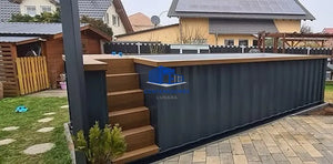 PISCINA CONTENEDOR DE 6.2 M x 2.5 M CON BOMBA DE CALOR