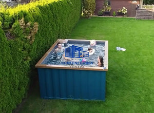PISCINA SPA CONTENEDOR 3.0 M X 2.5 M CON JACUZZI