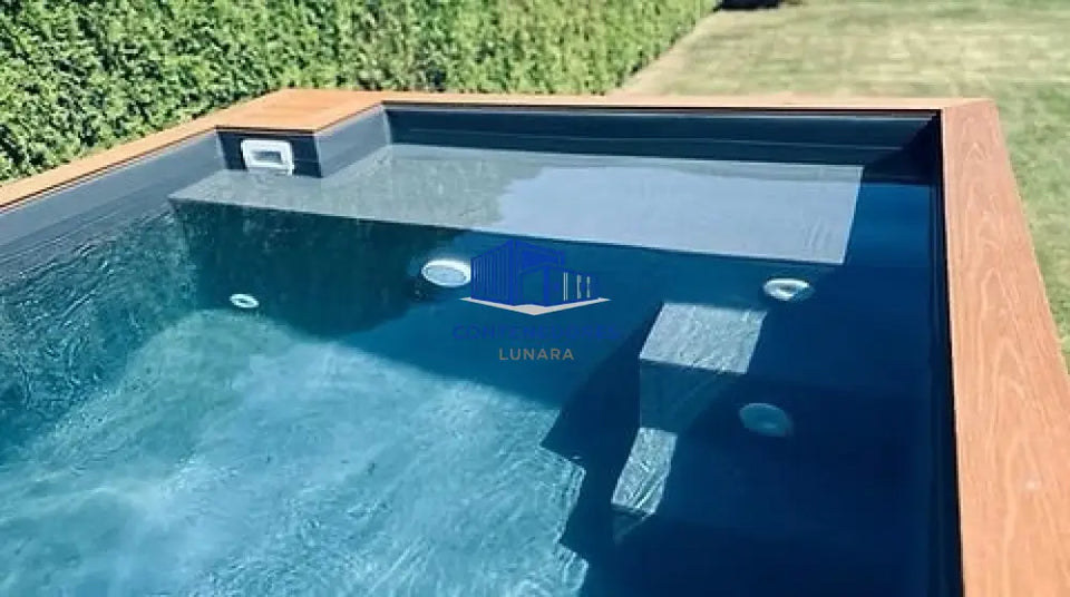 PISCINA SPA CONTENEDOR 3.0 M X 2.5 M CON JACUZZI